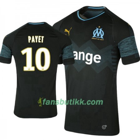 Fotballdrakt Olympique de Marseille Payet 10 Bortetrøye 2018-2019 Kortermet